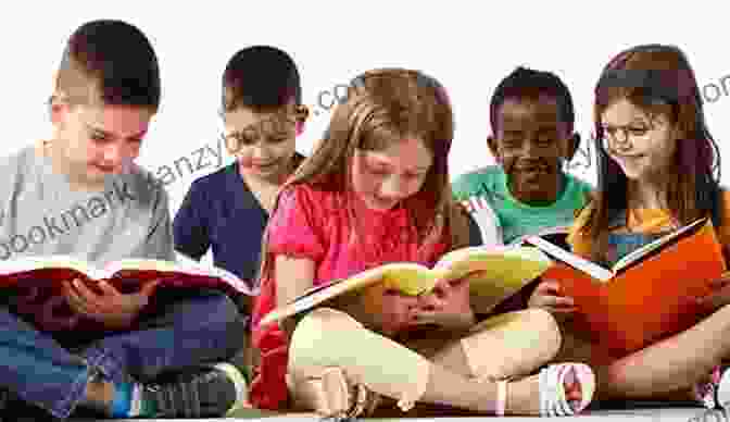 A Group Of Children Eagerly Reading Books, Their Faces Filled With Wonder And Curiosity Spectacular Stories For Curious Kids: A Fascinating Collection Of True Stories To Inspire Amaze Young Readers