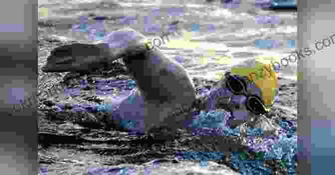 A Swimmer Battling The Waves Of The English Channel Water Days: Swimming The English Channel