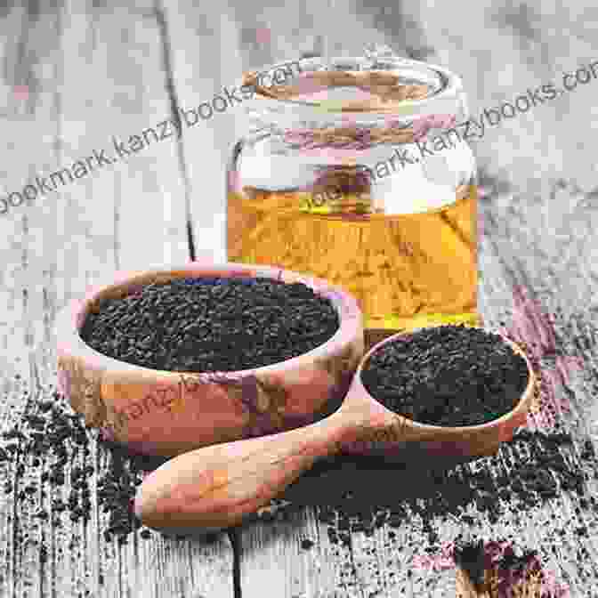 A Woman Using Black Cumin Oil As A Topical Treatment For Skin Natural Remedies Medical Plants Naturopathy Black Seed Oil: Natural Healing Remedies Traditional Healing With Black Cumin Oil Herbal Remedies Alternative Healing Natural Health Remedies