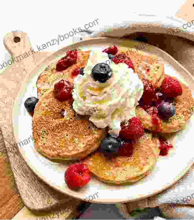 Fluffy Keto Pancakes With Berries And Whipped Cream EATING BETTER: Keto Cookbook Dairy Free Recipes For Healthy Happy Weight Healthy Eating Healthy Blood Sugar Plus So Much More 1(Paleo Paleo Cookbook Keto Keto Healthy Cooking)