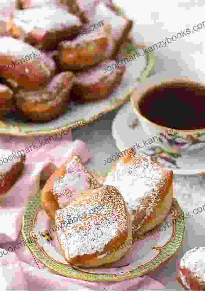 Golden Brown Breakfast Beignets Dusted With Powdered Sugar Recipes From The Galley A Cookbook For Pirates